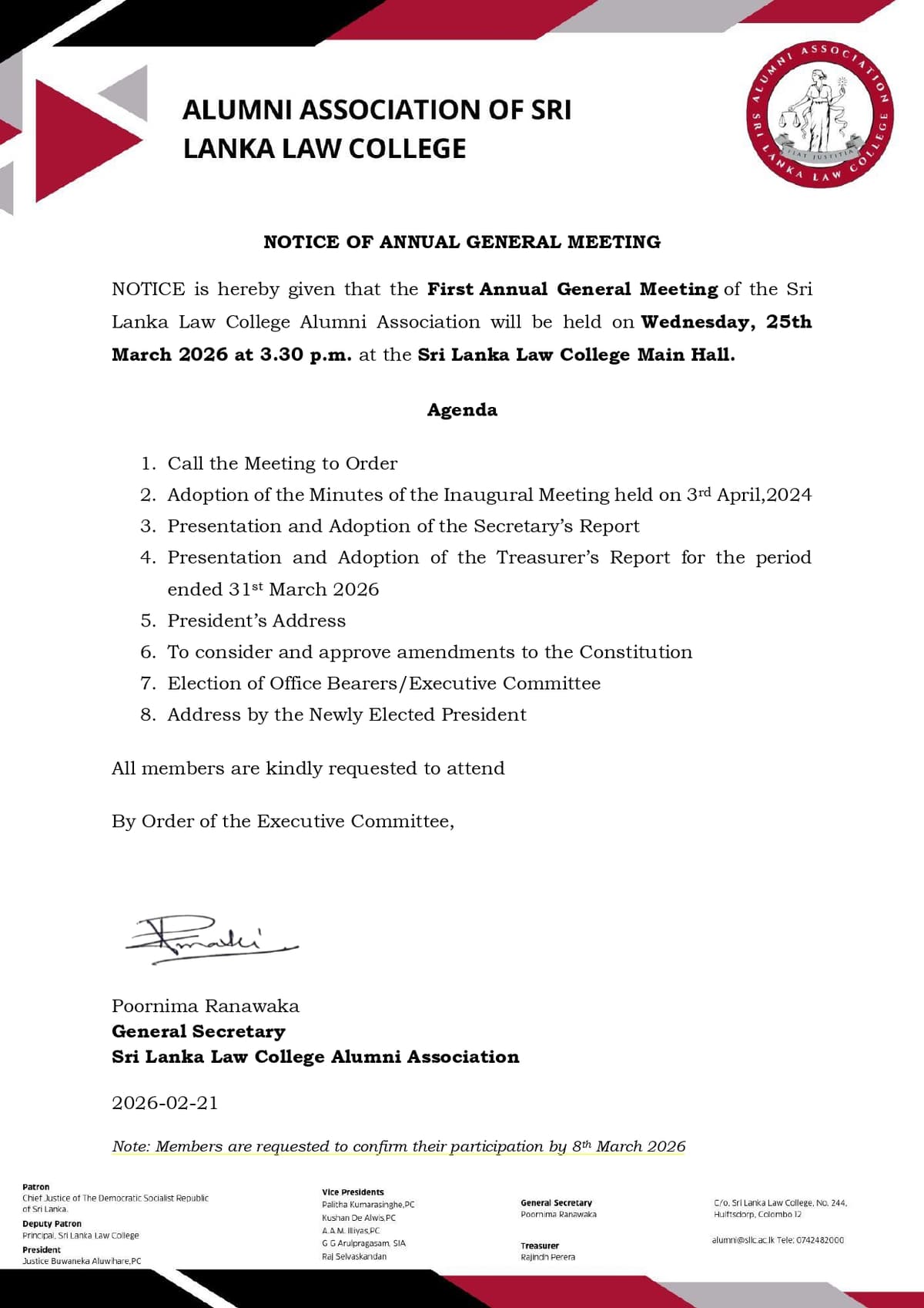 AGM Notice 
